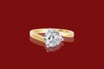 Bague - 14 carats Or jaune - 2.04ct. tw. Diamant (Cultivé en, Nieuw