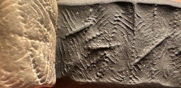 Mesopotamisch Steen Cylinder seal, collectie - 27 mm (Zonder, Verzamelen, Mineralen en Fossielen