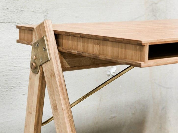 Eikenhouten bureau | We do Wood | B95 x H75, Maison & Meubles, Bureaux, Envoi