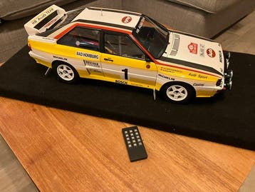 Hachette 1:8 - Model raceauto - AUDI A2 QUATTRO 1/8, Nieuw