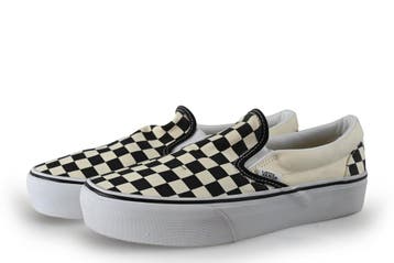 Vans Instappers in maat 40 Zwart, Kleding | Heren, Schoenen, Verzenden, Zwart, Overige typen, Zo goed als nieuw