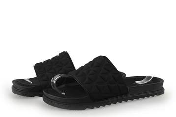 Graceland Slippers in maat 40 Zwart, Vêtements | Femmes, Chaussures, Verzenden, Slippers