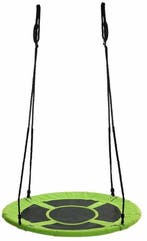 Nestschommel Groen 90cm Polyester | Nieuw | Scherpe Prijs, Tuin en Terras, 100 tot 150 cm, Nieuw, Ophalen of Verzenden, Draaipoort