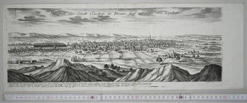 Persia - Kashan; G. Bodenehr - Prospect der Stadt Caschan in, Nieuw