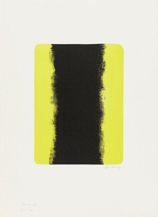 Hans Hartung (1904-1989) - L-5-1974, Antiquités & Art, Antiquités | Autres Antiquités