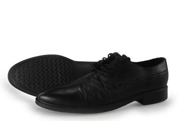 Geox Veterschoenen in maat 43 Zwart, Kleding | Heren, Schoenen, Verzenden, Zwart, Zo goed als nieuw, Geox