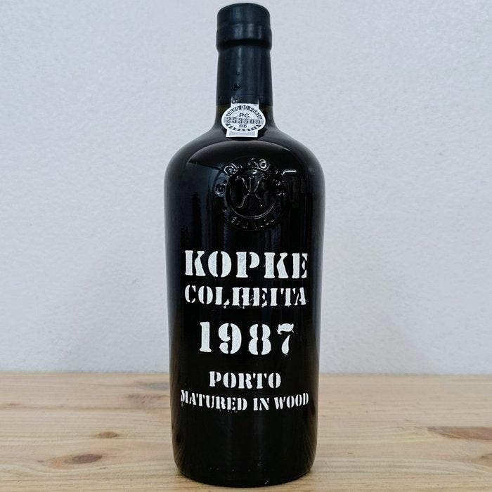 1987 Kopke - Colheita Port, Tawny - Porto - 1 Fles (0,75, Collections, Vins