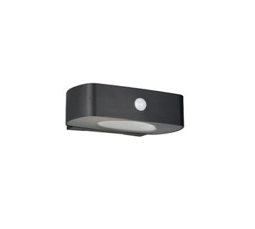 Trio BILBAO wandlamp | LED | zwart | Ø 15,5 cm | IP44 | 1x 6, Verzenden