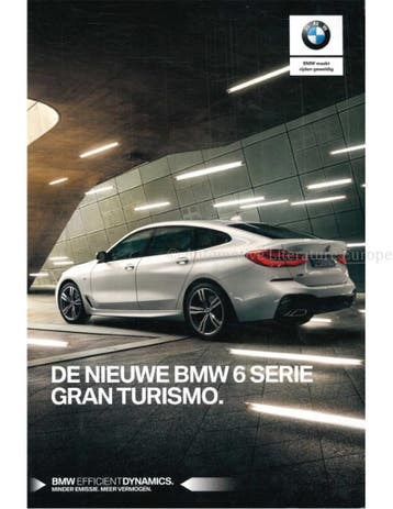 2018 BMW 6 SERIE GT BROCHURE NEDERLANDS