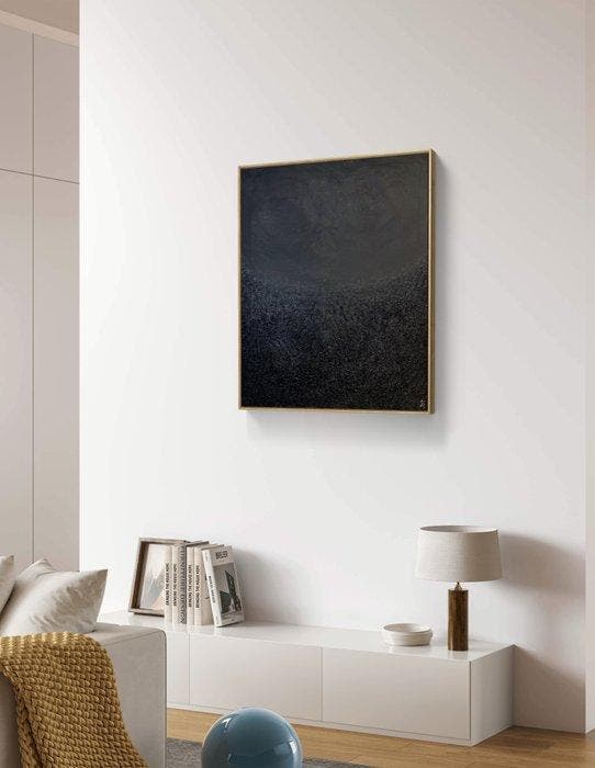 Oscar Bruno - “ Black Stile N63 “ - XL -, Antiek en Kunst, Kunst | Schilderijen | Modern