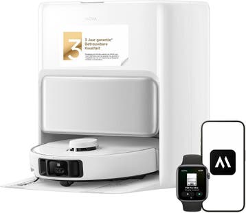 MOVA P50Pro Ultra 19k Pa | Retour deal | 25% korting, Verzenden, Robotstofzuiger