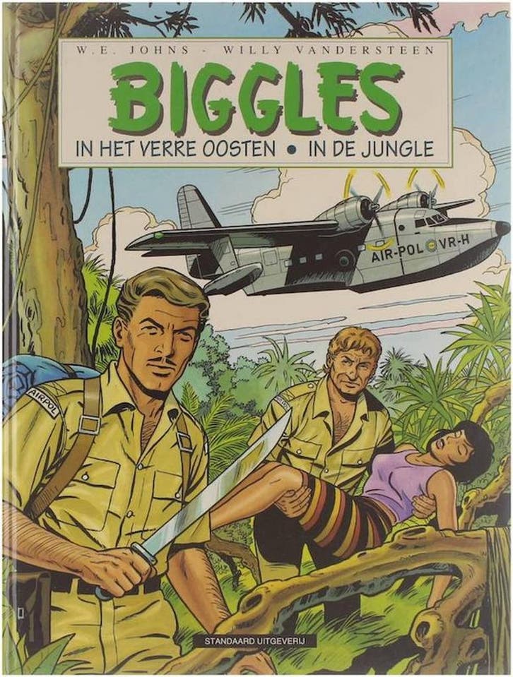 Biggles in het Verre Oosten ; Biggles in de jungle / Biggles, Livres, BD, Envoi