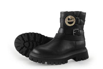 Nubikk Biker boots Meisjes in maat 26 Zwart, Verzenden, Schoenen