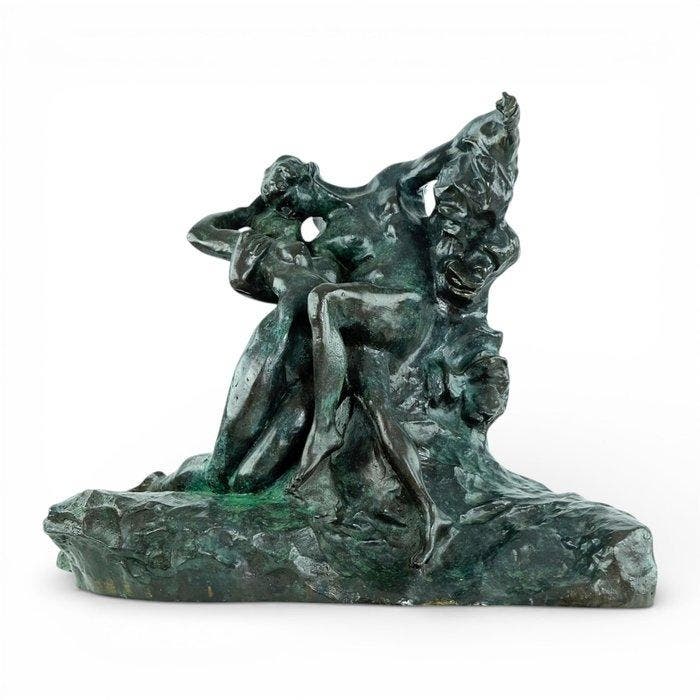 Auguste Rodin (1840-1917) - after - 44 cm in length - 14.7, Antiquités & Art, Curiosités & Brocante