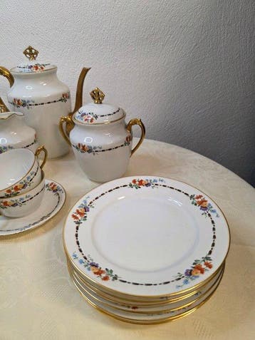 Georges Boyer Limoges - Service à thé et café (20) -, Antiquités & Art