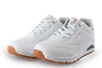 Skechers Sneakers in maat 38 Wit, Skechers, Verzenden, Wit, Zo goed als nieuw
