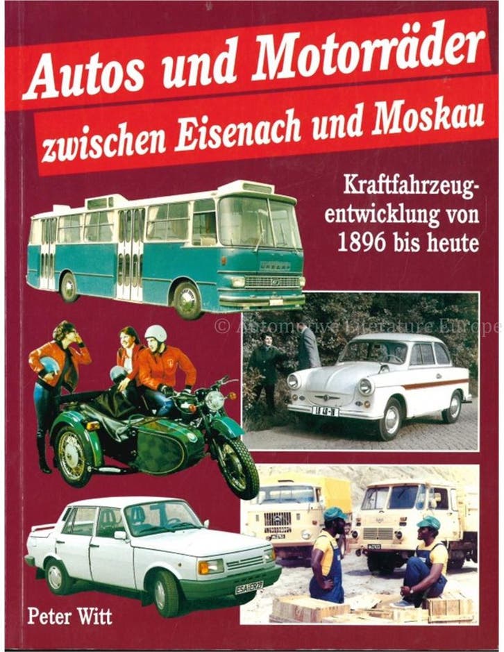 AUTOS UND MOTORRÄDER ZWISCHEN EISENACH UND MOSKAU, KRAFTFA.., Boeken, Auto's | Boeken, Ophalen of Verzenden