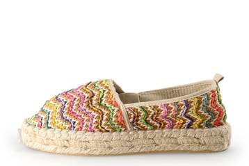 Colors of California Espadrilles in maat 39 Zwart, Kleding | Dames, Schoenen, Espadrilles, Verzenden, Zwart, Zo goed als nieuw