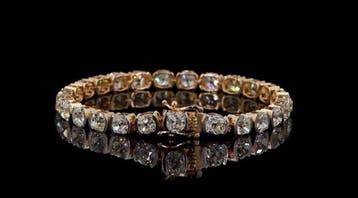 Armband - 18 karaat Geel goud - 16.22ct. tw. - Diamant