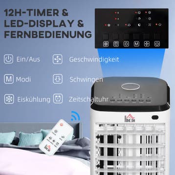 Draagbare Air Conditoner - Luchtkoeler Ventilator met, Verzenden, Nieuw