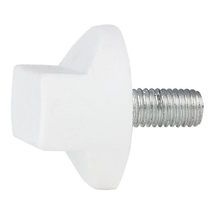 WENTEX® Rotary knob M10x20 (rechtop) - white, Musique & Instruments, Lumières & Lasers, Envoi