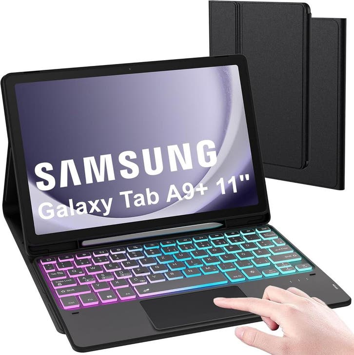 Samsung Tab A9+ Keyboard Case | Tweede kansje | OP = OP, Computers en Software, Toetsenborden, Multimediatoetsen, Draadloos, Overige indelingen