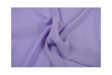 15 meter chiffon stof - lavendel, Overige kleuren, Verzenden, 120 cm of meer, Polyester