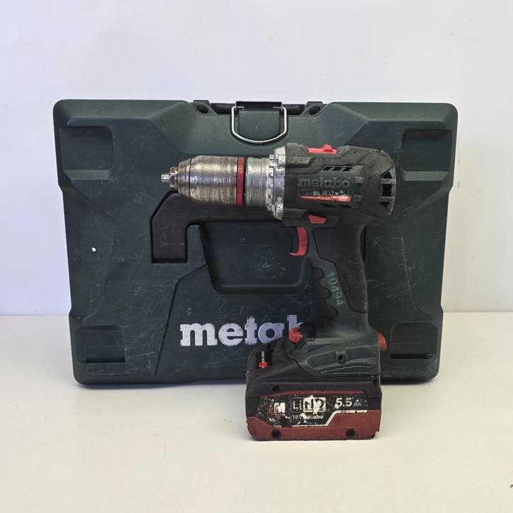 Metabo BS18 LTX BL I Boorschroefmachine Incl. Accu in Koffer, Bricolage & Construction, Outillage | Foreuses, Enlèvement ou Envoi