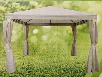 Veiling - Partytent met gordijnen 300x300x260cm