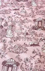 Prestigieuze en exclusieve Toile de Jouy-stof in dubbele