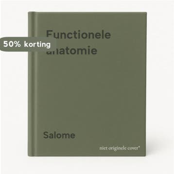 Functionele anatomie 9789023813255 Salome, Boeken, Verzenden, Gelezen, Salome