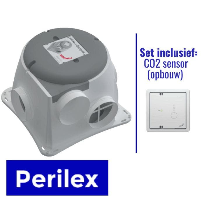 Zehnder Woonhuisventilator Comfofan Silent 460 m3/h + CO2 se, Electroménager, Ventilateurs, Envoi