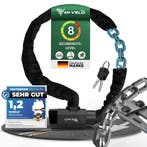 2dekans | Fietsketting Slot 6mm Gehard Staal – 90cm – Met, Ophalen of Verzenden, Nieuw