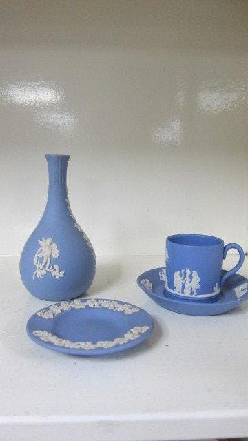 Wedgwood - josiah wedgwood - Tafelservies (5) - Jasperware -, Antiek en Kunst, Antiek | Meubels | Tafels