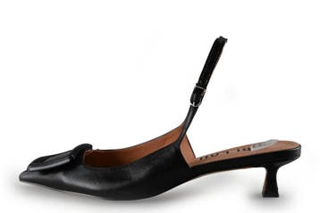Bibi Lou Slingbacks in maat 42 Zwart, Kleding | Dames, Verzenden, Zwart, Bibi Lou, Zo goed als nieuw