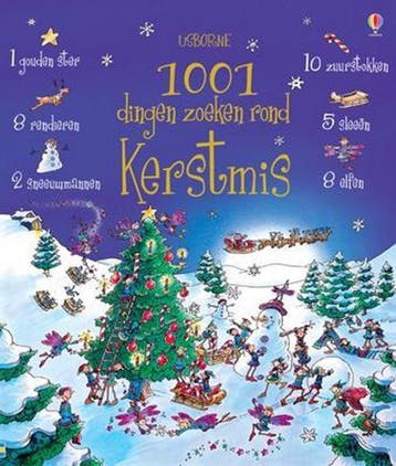 1001 dingen zoeken rond Kerstmis 9781409525172 Alex Frith, Verzenden, Gelezen, Alex Frith