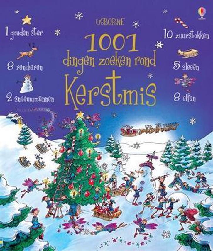 1001 dingen zoeken rond Kerstmis 9781409525172 Alex Frith, Boeken, Kinderboeken | Baby's en Peuters, Gelezen, Verzenden