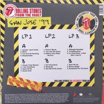 Rolling Stones - From The Vault_No Security-San Jose99 - 3, Cd's en Dvd's, Nieuw in verpakking