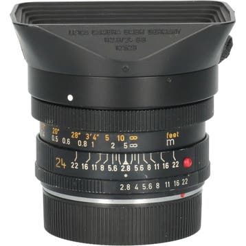 Tweedehands Leica ElmaritR 24mm f/2.8 CM6421, Ophalen of Verzenden, Gebruikt, Overige typen