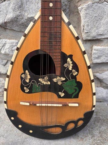 Linsman - Mandoline à dos en coque - - Mandoline - Italie -, Muziek en Instrumenten, Nieuw