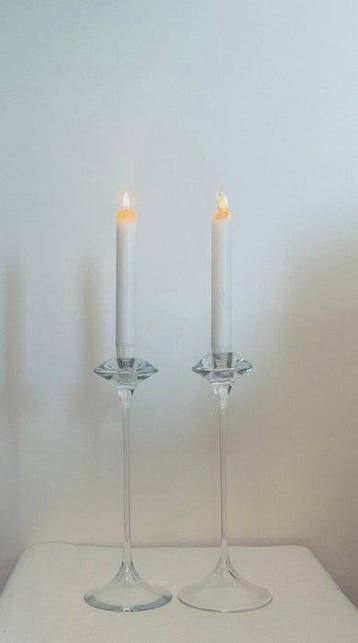 Kosta Boda - Kjell Engman - Kaarsenhouder (2) - Kristal -