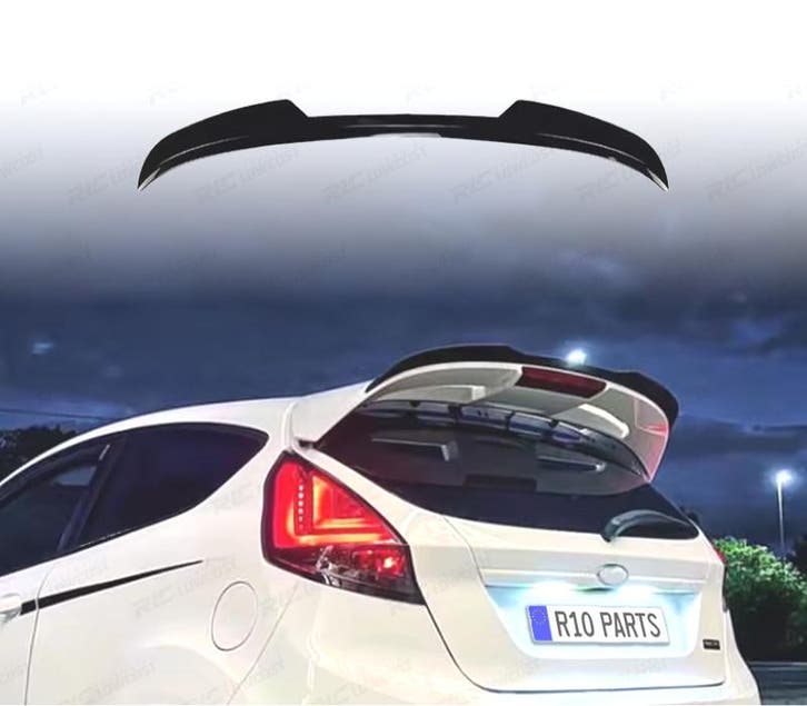 AILERON FORD FIESTA MK12 08-12 NOIR BRILLANT LOOK ST, Auto-onderdelen, Carrosserie, Verzenden