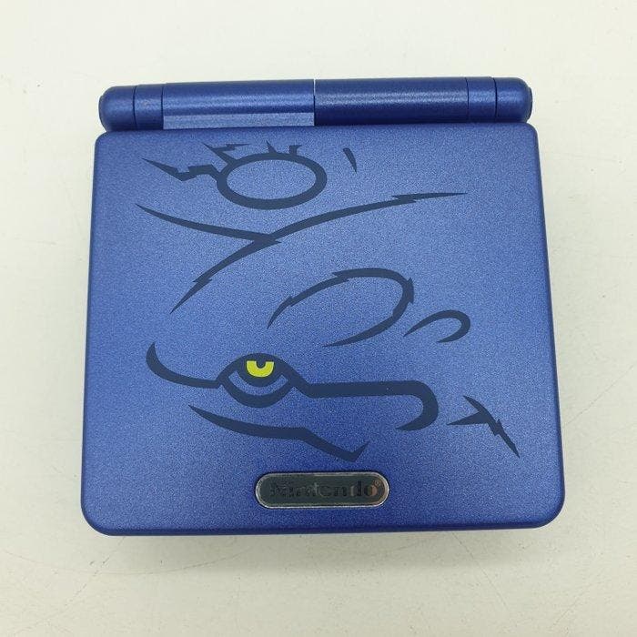 Nintendo - Gameboy Advance SP - Pokémon KYOGRE Limited, Games en Spelcomputers, Spelcomputers | Overige Accessoires