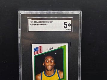 1987/88 Panini Supersport Thomas Hearns - SGC 5 - 1 Graded, Verzamelen, Nieuw