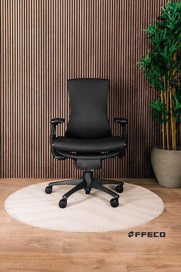 Refurbished Herman Miller Embody Zwart - Bouwjaar 2023, Maison & Meubles, Verzenden, Bureaustoel