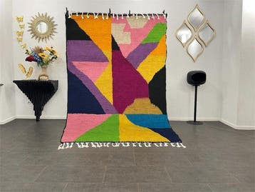 Berber, Kleurrijk Marokkaans tapijt – Culturele uitdrukking, Huis en Inrichting, Stoffering | Tapijten en Vloerkleden, Nieuw