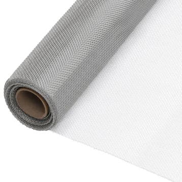 vidaXL Gaas 80x2000 cm roestvrij staal zilverkleurig, Tuin en Terras, Verzenden, Nieuw