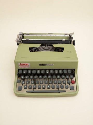 Marcello Nizzoli - Olivetti, Lettera 32 - Typemachine -