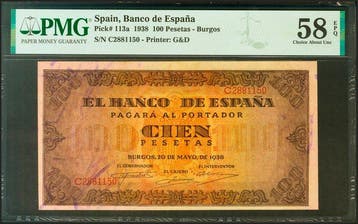 Spanje. - 100 and 1000 Pesetas - various dates - Pick 78a, Postzegels en Munten