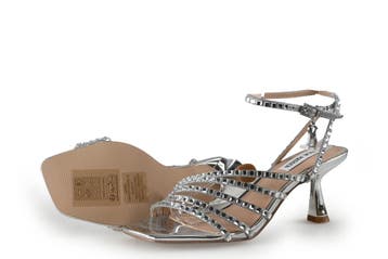 Steve Madden Sandalen in maat 37 Zilver, Overige kleuren, Verzenden, Steve Madden, Sandalen of Muiltjes